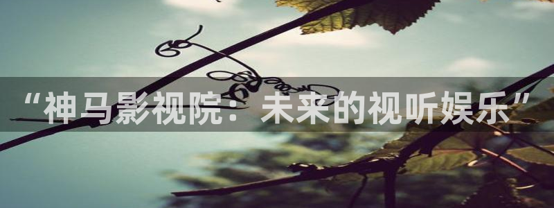 麻豆国产视频在线观看：“神马影视院：未来的视听娱乐”